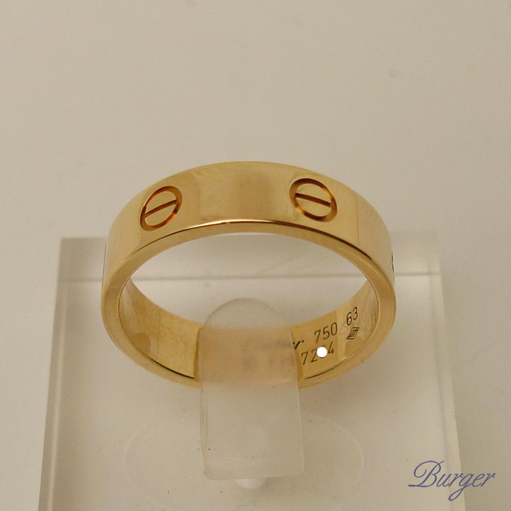18 K Yellow Gold LOVE Ring - Cartier 