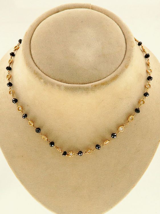 Miscellaneous - 18K Rose Gold Diamond Necklace