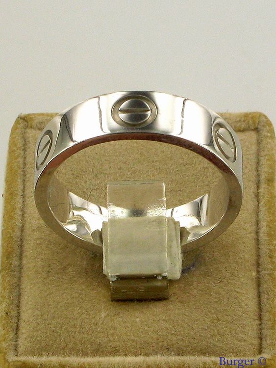 Cartier - 18K White Gold LOVE ring