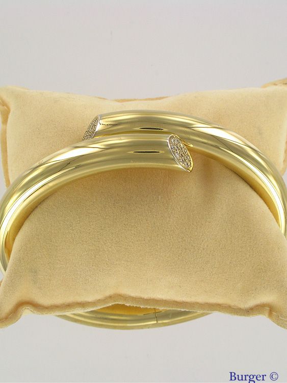 Diverse - 18K Yellow Gold Bracelet with Diamonds