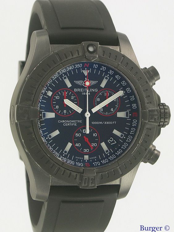 Avenger Seawolf Blacksteel Limited Edition Breitling Sold