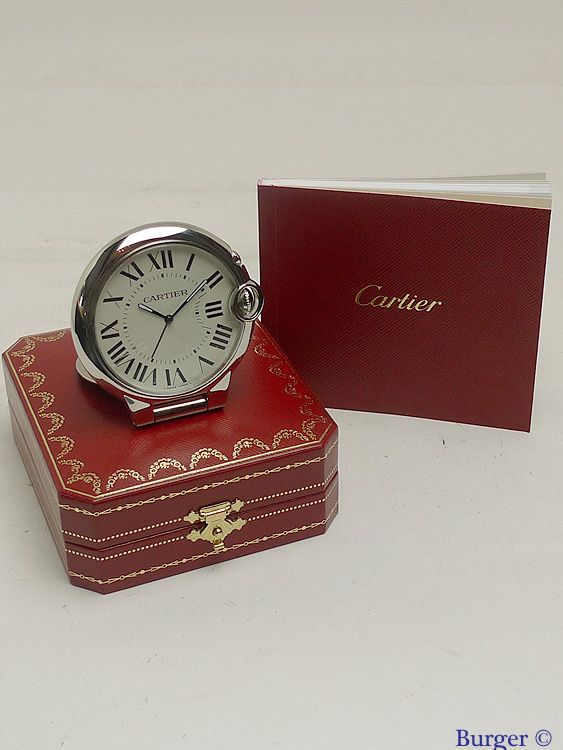 cartier table clock price