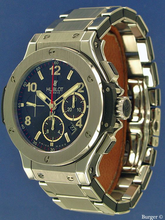 Hublot big hot sale bang steel