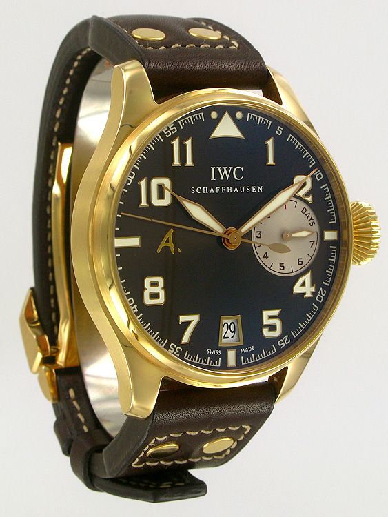 Iwc big pilot cheap rose gold limited edition