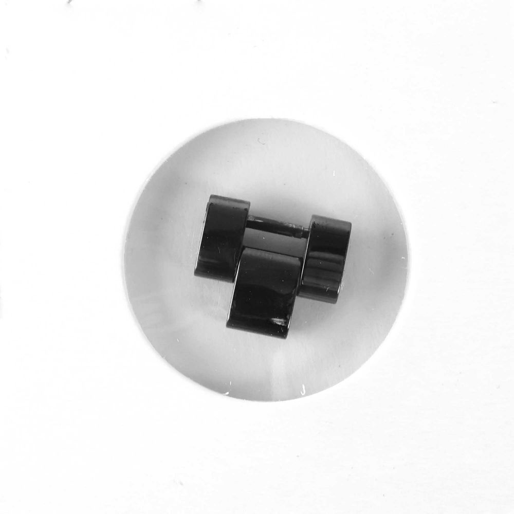Chanel - Black Ceramic Chanel Link 14 MM