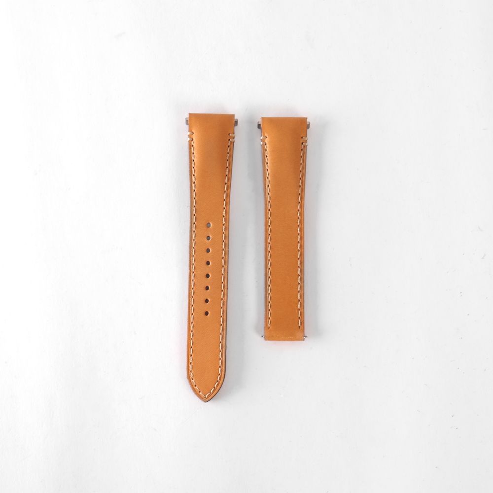 Cartier - Light Brown Leather Strap 19 MM / 16 MM