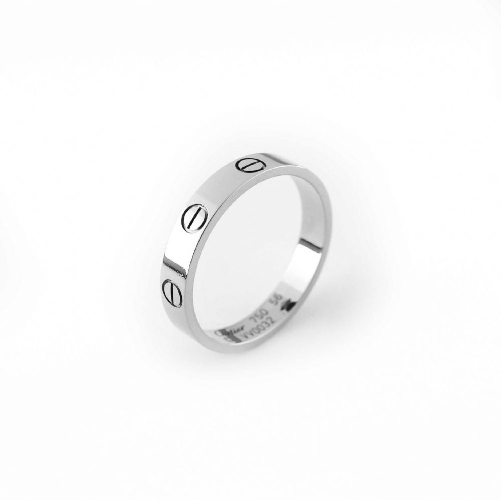 Cartier - Love Ring White Gold Size 56