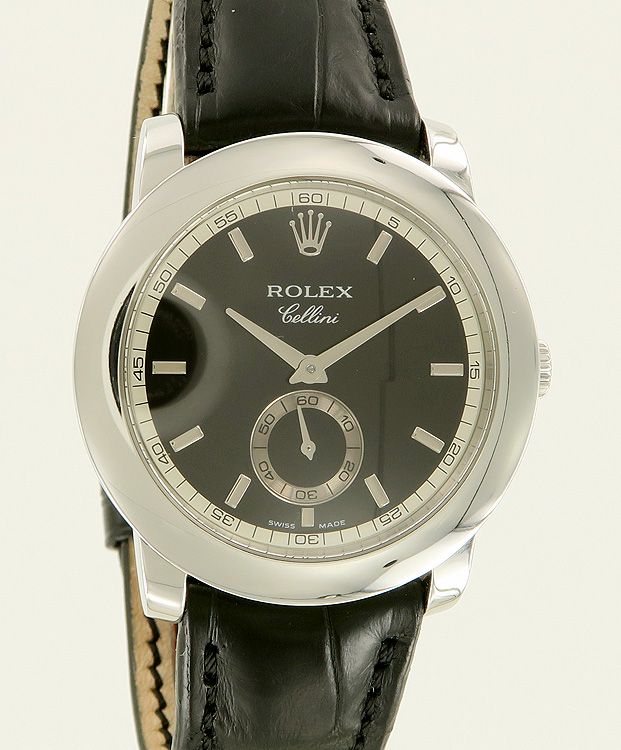 Cellini Platinum Rolex Sold watches Juwelier Burger