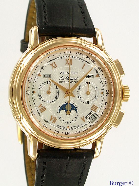 Chronomaster El Primero Rose Gold - Zenith - Sold watches - Juwelier Burger