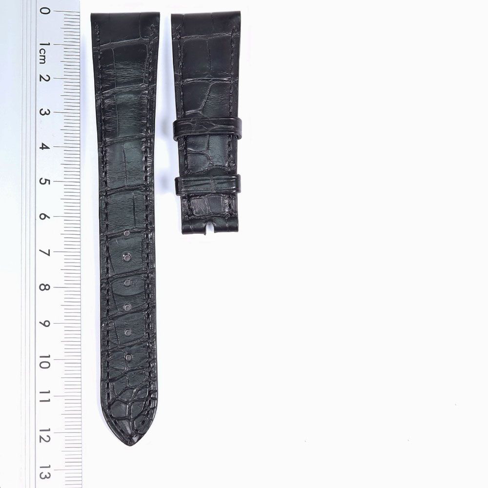 Patek Philippe - Crocodile Leather strap 20 / 16 MM Black