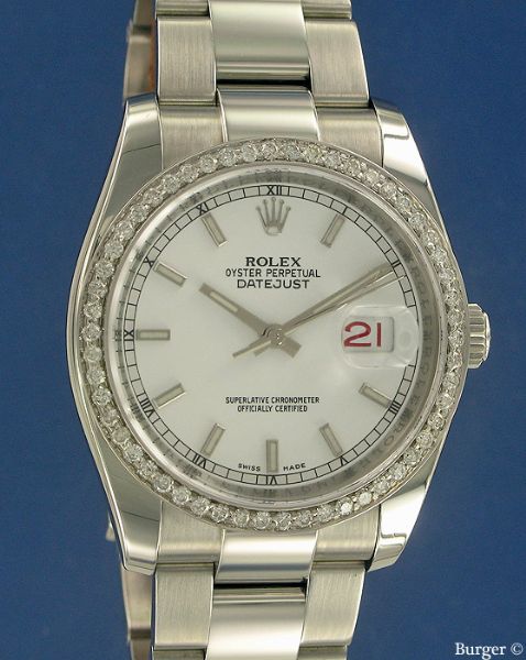 Datejust Diamond Bezel - Rolex - Sold watches - Juwelier Burger