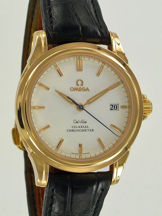De Ville Co Axial Rose Gold Omega Sold watches Juwelier Burger