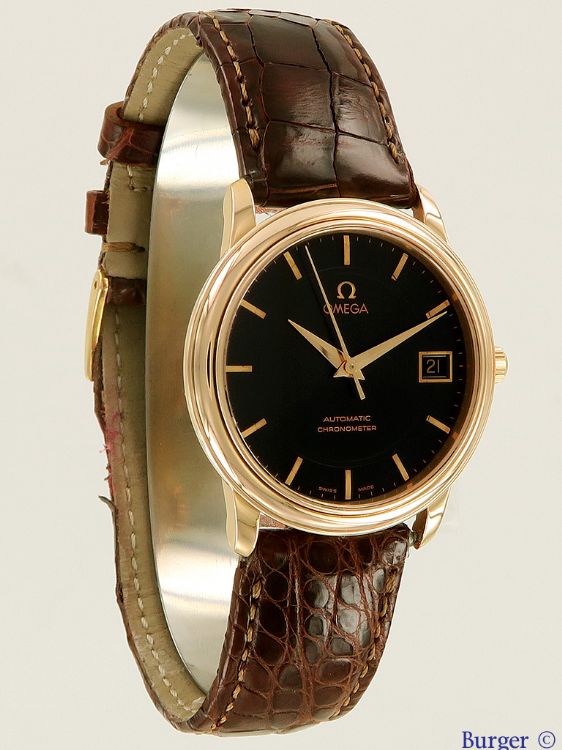 Omega de ville prestige rose gold online