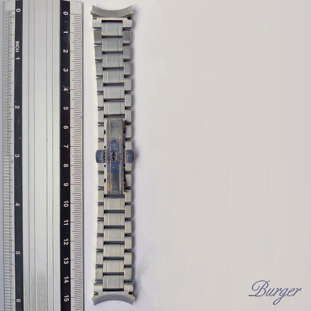 LONGINES FLAGSHIP 18MM Pair of Steel Watch Bracelet Links, Superb Cond.  (Q206) £99.99 - PicClick UK