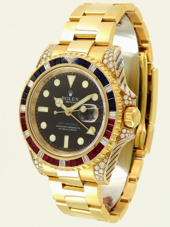 Rolex gmt saru yellow gold outlet