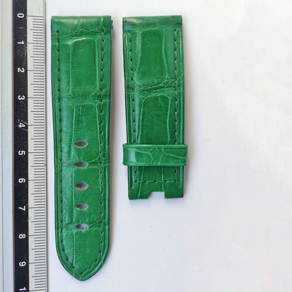 Panerai - Green Alligator Strap 22mm