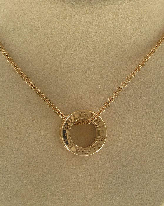 B-Zero Necklace Rose Gold/Ceramic 
