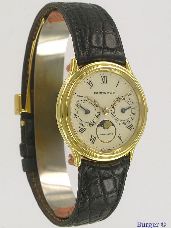 Classic Dress Day Date Moonphase Yellow Gold Audemars Piguet