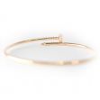 Cartier&nbsp;Juste Un Clou Diamond Bracelet Yellow Gold Size 19