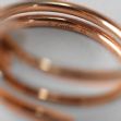Cartier&nbsp;Juste Un Clou Ring Double Diamond Rose Gold Size 53