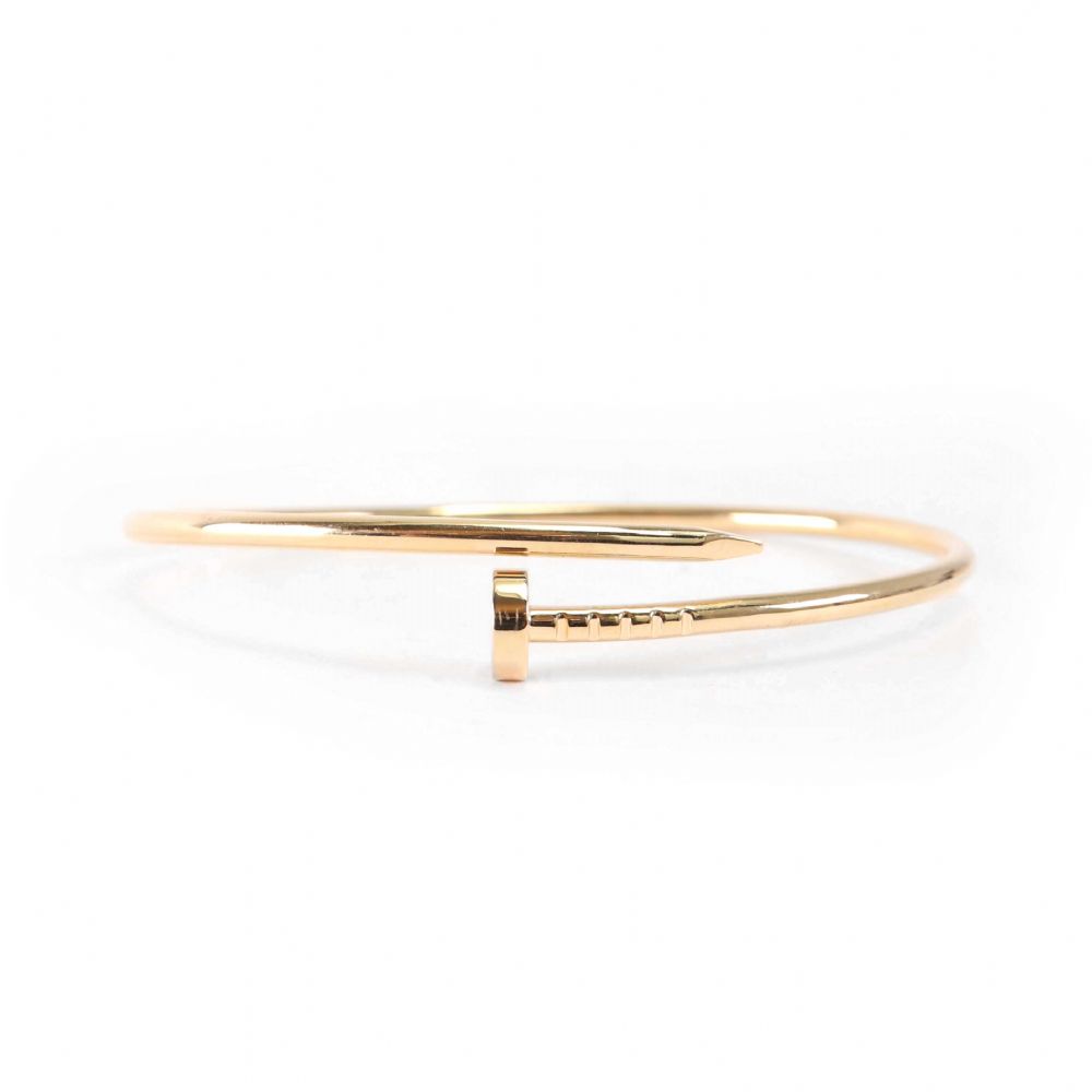 Cartier - Juste Un Clou Bracelet Smal Yellow Gold Size 18