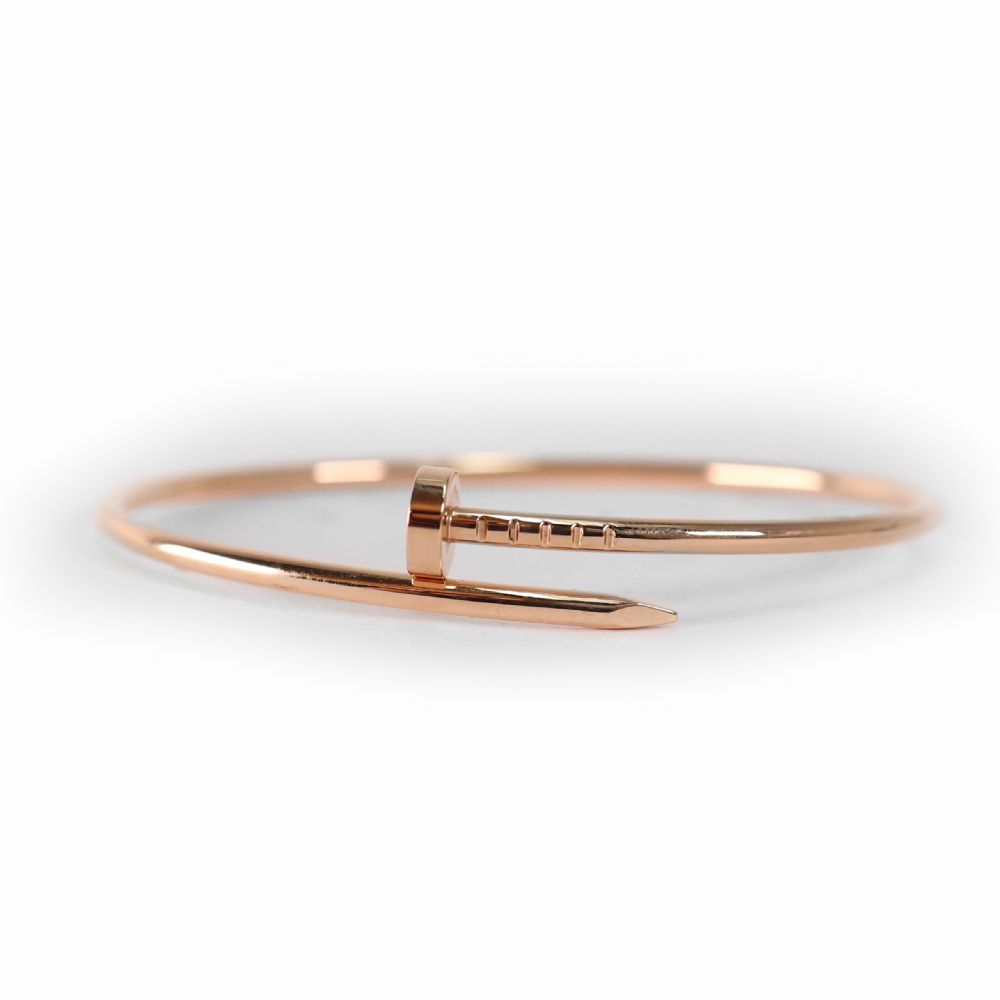 Cartier - Juste Un Clou Small Bracelet Rose Gold Size 18
