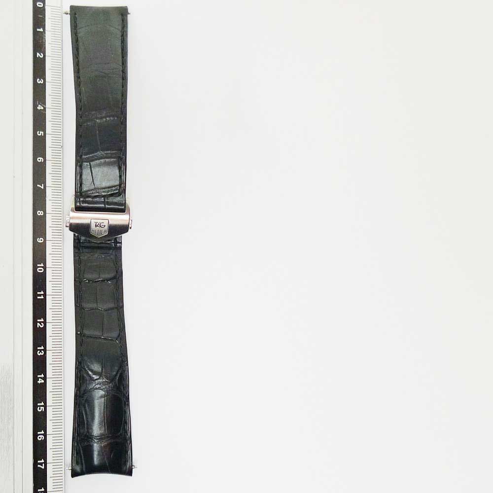Leather Croco Strap With Folding Clasp Tag Heuer Accessoires Juwelier Burger