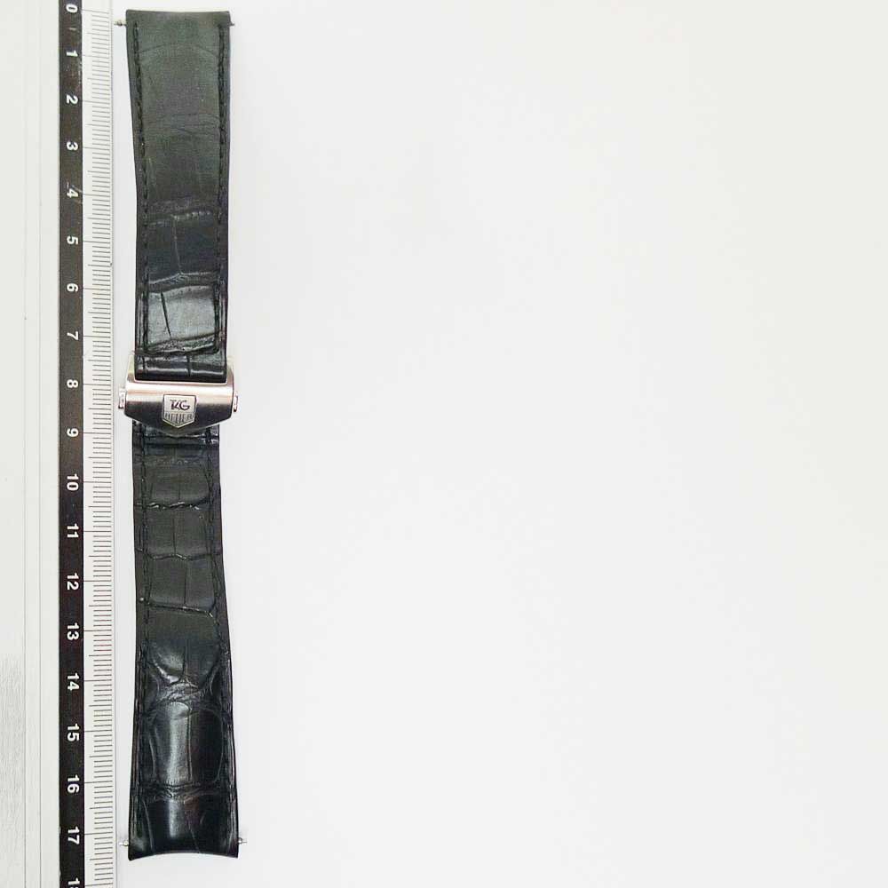 Tag Heuer - Leather Croco Strap With Folding Clasp