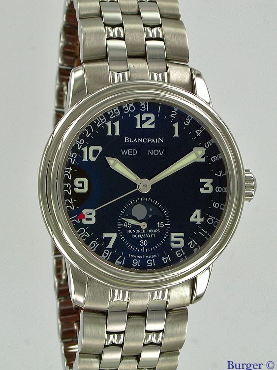 Blancpain leman deals complete calendar moonphase