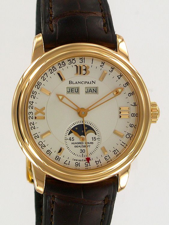 Leman Calendar Moonphase Rose Gold Limited Edition 250p - Blancpain ...