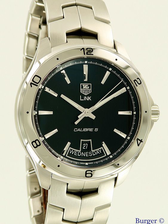 Link Calibre 5 Day Date 42mm Tag Heuer Sold watches Juwelier