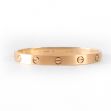 Cartier - Love Bracelet Brushed Classic Yellow Gold Size 16