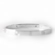 Cartier&nbsp;Love Bracelet Classic White Gold 4 Diamond Size 17