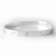 Cartier - Love Bracelet Classic White Gold Size 18