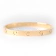 Cartier - Love Bracelet Classic Yellow Gold Size 17