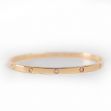 Cartier - Love Bracelet Small 10 Diamonds Yellow Gold Size 16