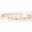 Cartier - Love Bracelet Small 10 Diamonds Yellow Gold Size 16