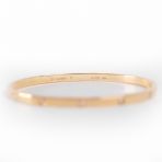 Cartier&nbsp;Love Bracelet Small 10 Diamonds Yellow Gold Size 17