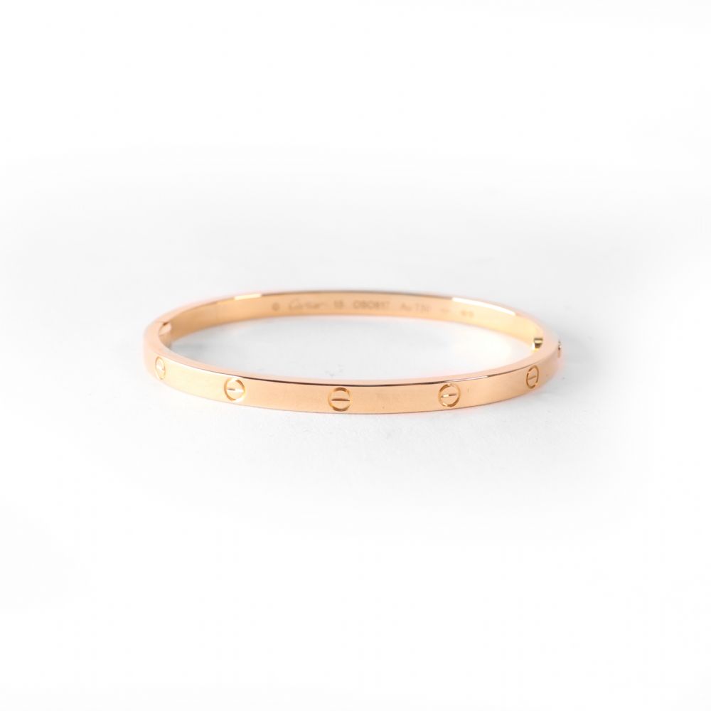 Cartier - Love Bracelet Small Yellow Gold Size 15