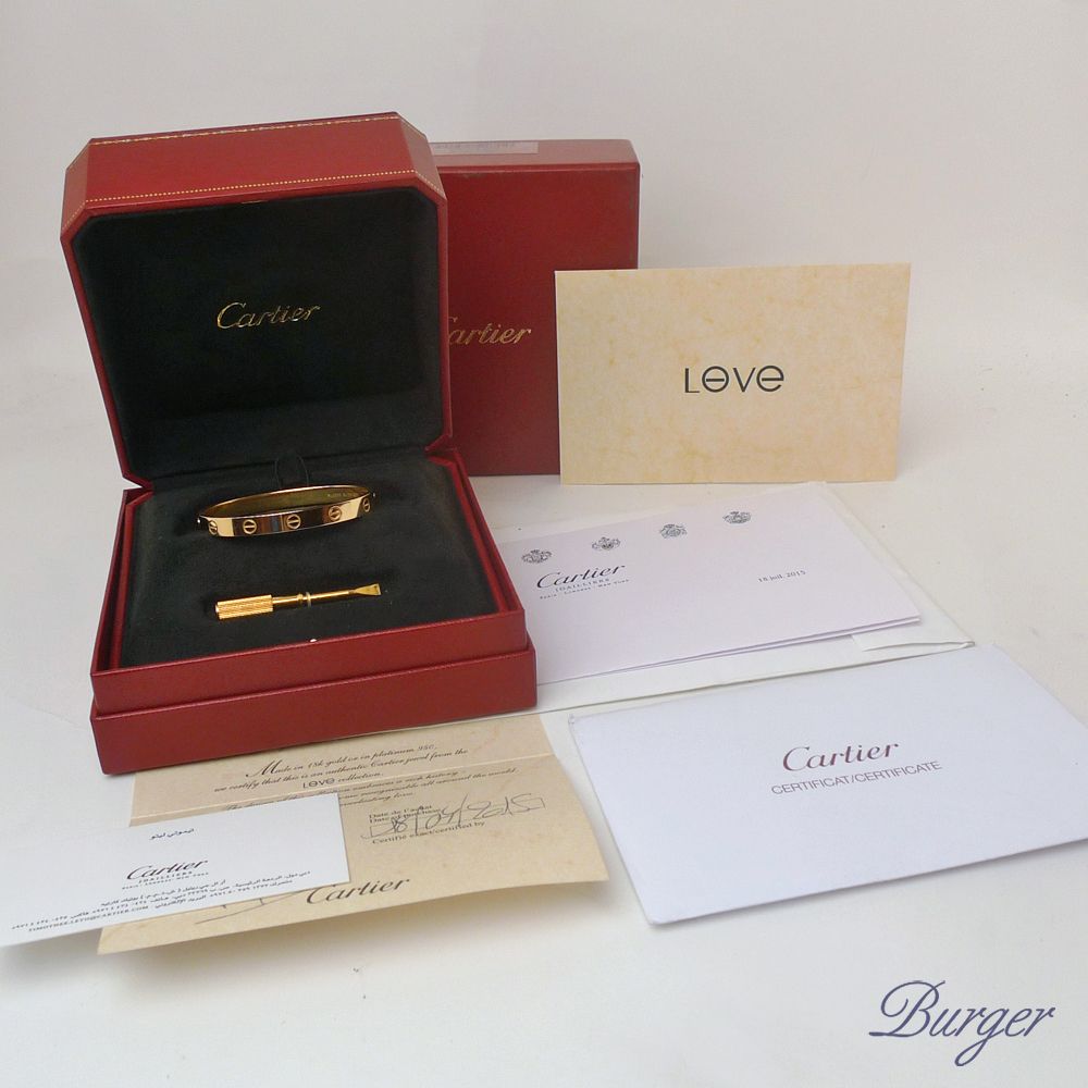 Cartier - Love Bracelet Yellow Gold