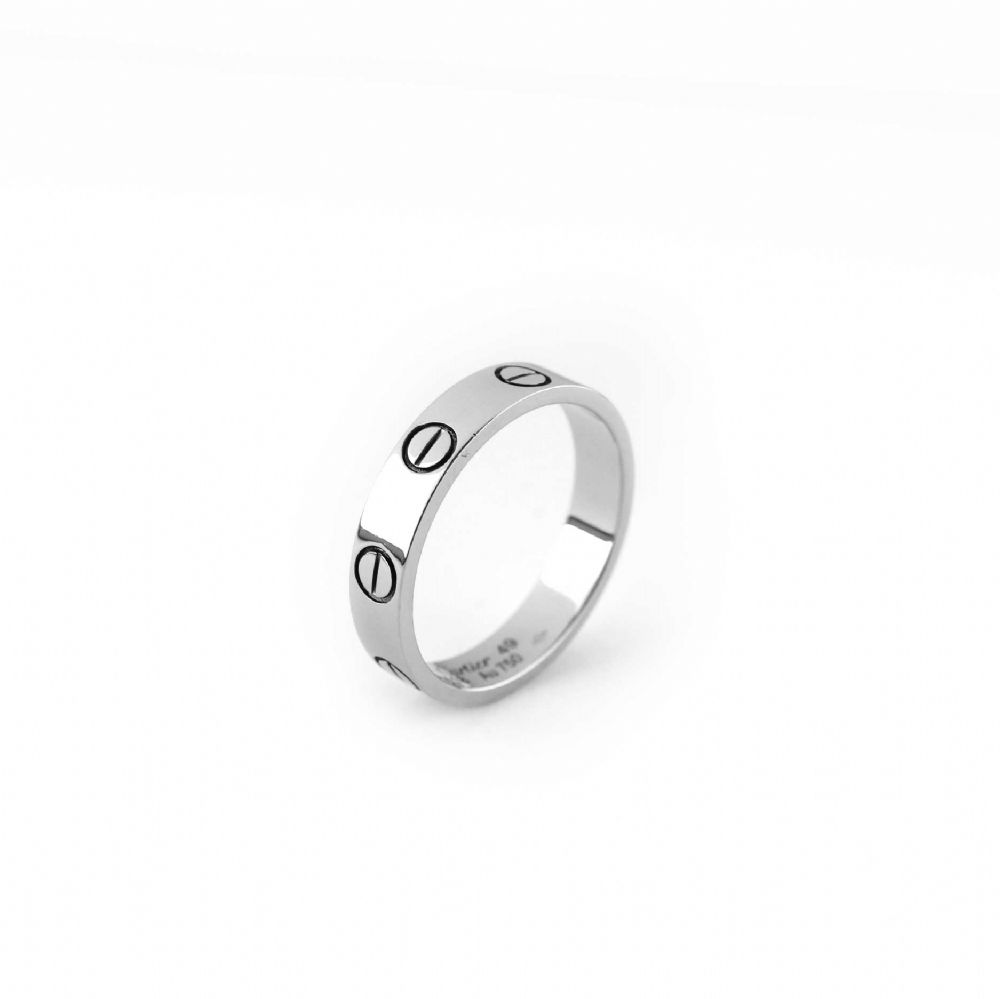 Cartier - Love Ring White Gold Size 49