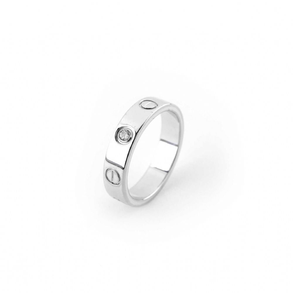 Cartier - Love Ring White Gold with Diamond Size 47