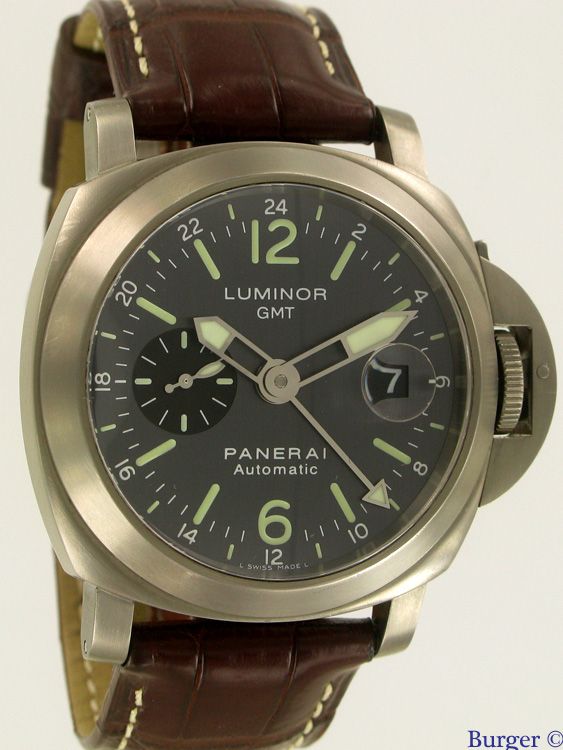 Panerai sales gmt titanium