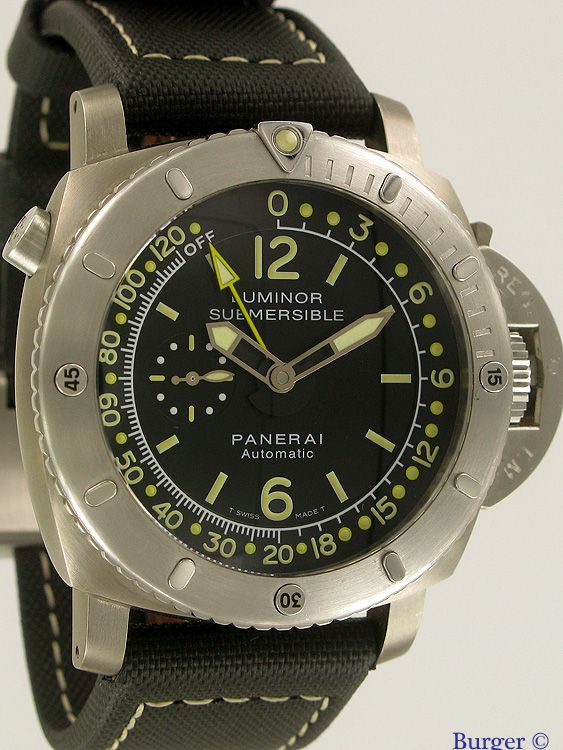 Luminor Submersible 1950 Depth Gauge Panerai Sold watches