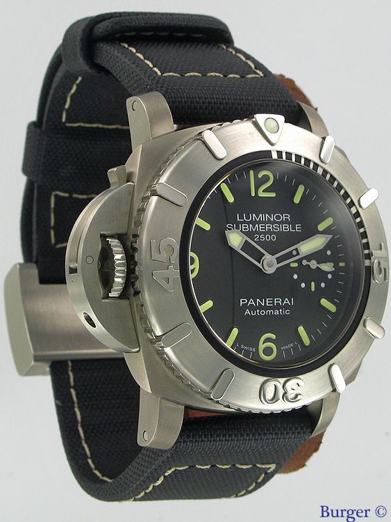 Luminor Submersible 2500M Left Handed Limited Edition Panerai