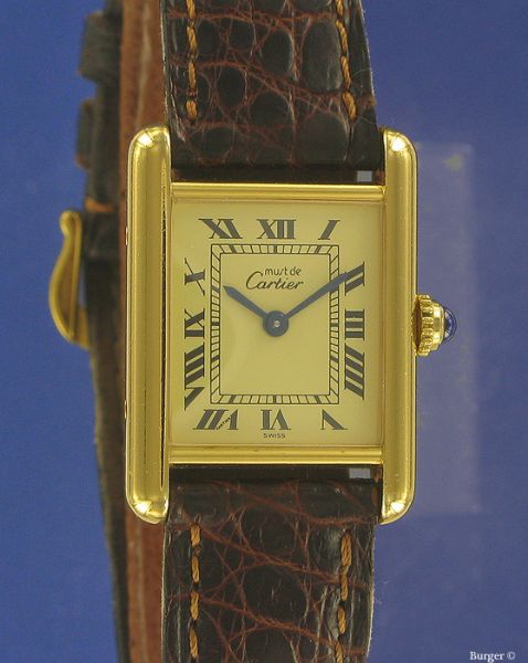 cartier tank must de cartier