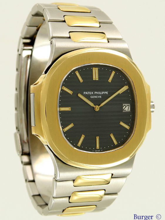 Nautilus Jumbo Gold/Steel - Patek Philippe - Sold watches - Juwelier Burger