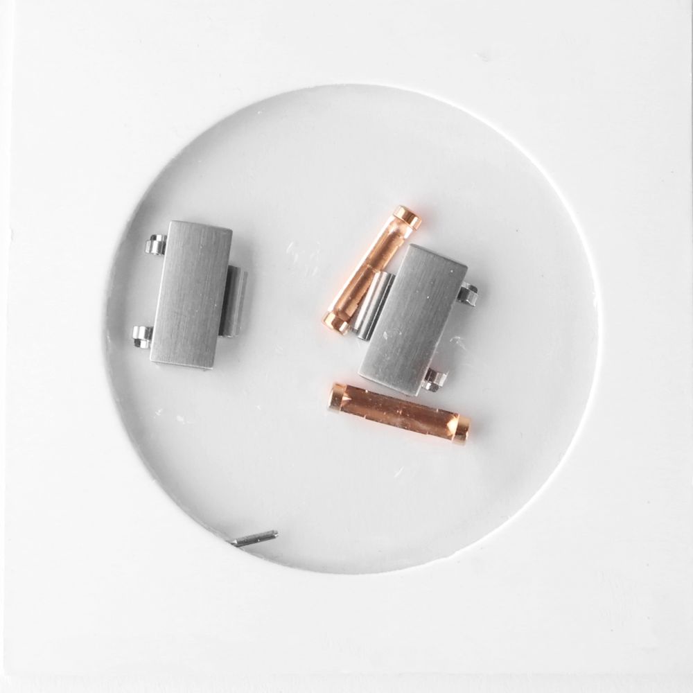 Omega - Omega Constellation Rose Gold/ Steel Link 14MM