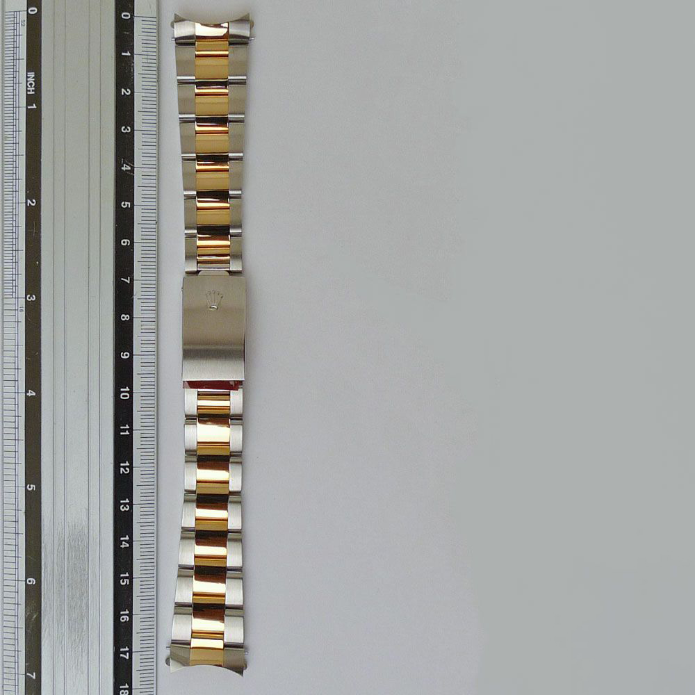 Rolex - OYSTER BRACELET STEEL/GOLD  NEW