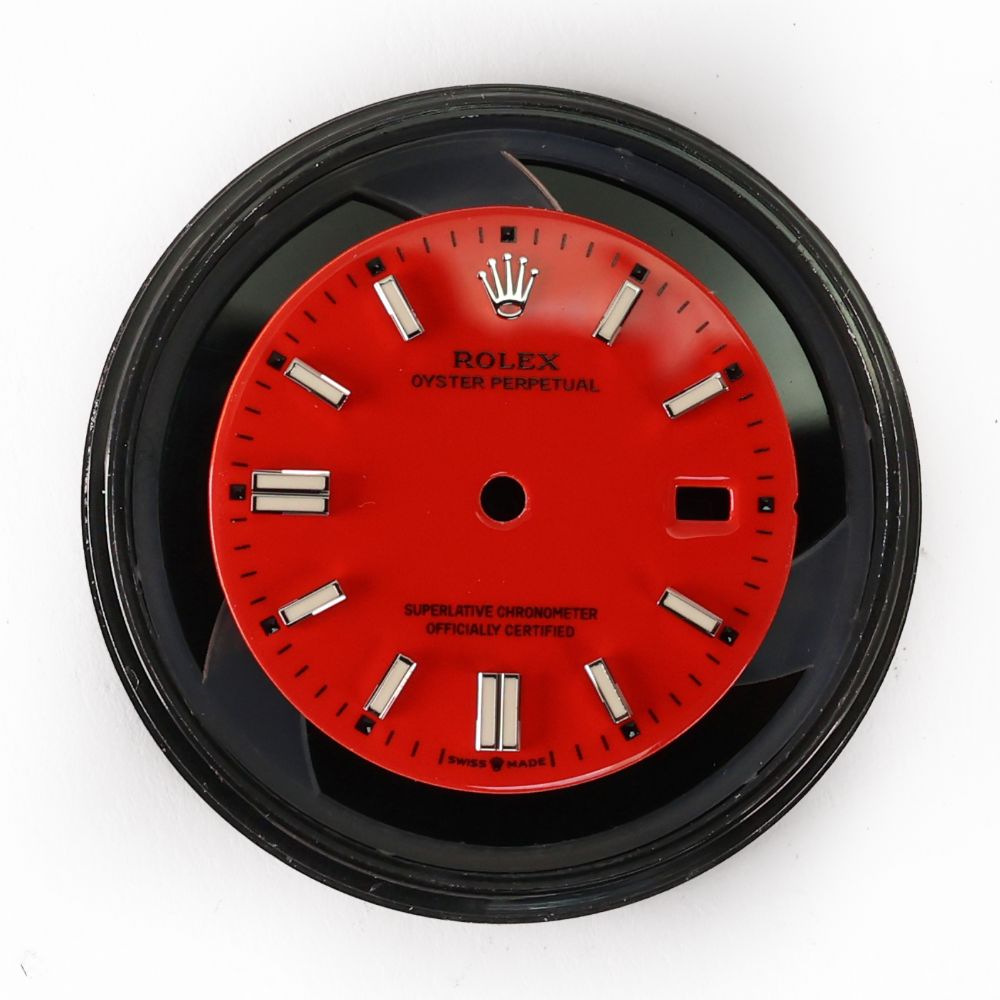 Rolex - Oyster Perpetual 34 Red Dial